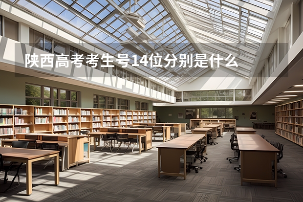 陕西高考考生号14位分别是什么