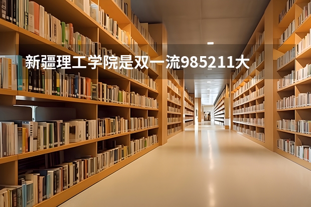 新疆理工学院是双一流/985/211大学吗（历年分数线）