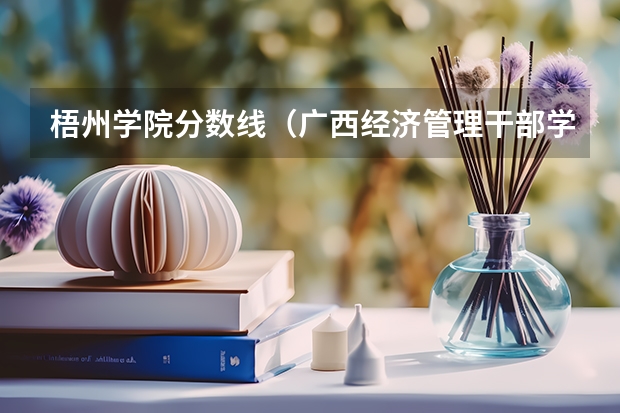 梧州学院分数线（广西经济管理干部学院好还是广西经贸职业技术学院）