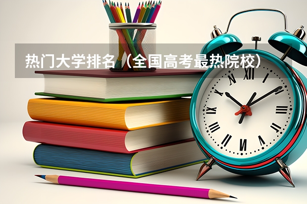 热门大学排名（全国高考最热院校）